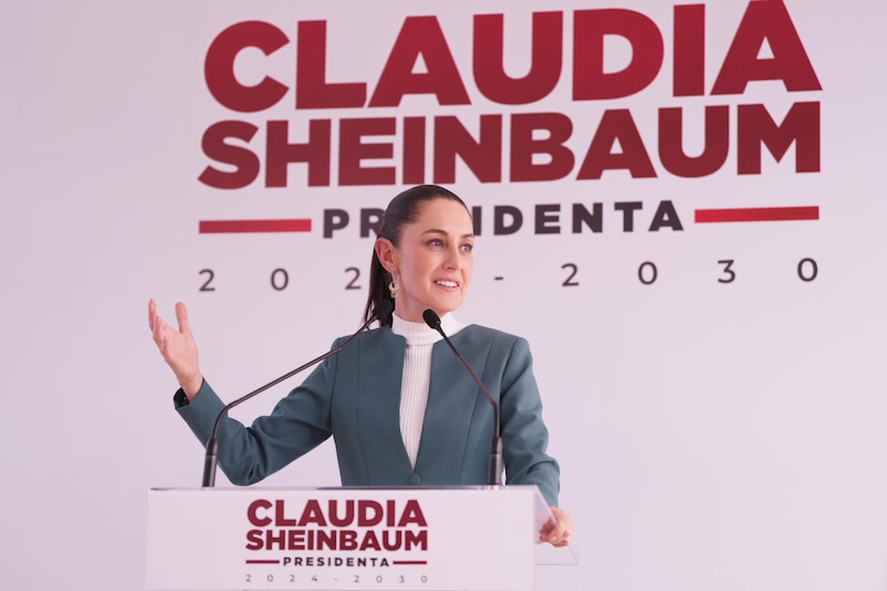 Claudia Sheinbaum, candidata a la presidencia de México en 2024