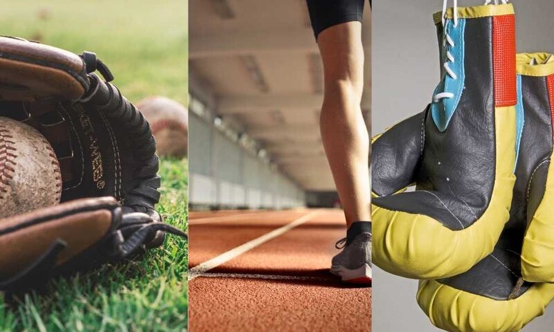 Tres deportes diferentes