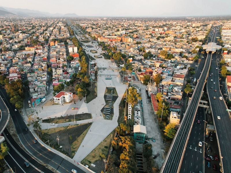 Ciudad de México desde el aire