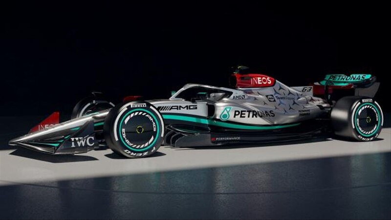 El nuevo Mercedes W14