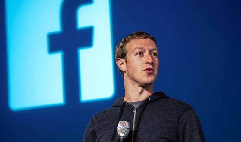 Mark Zuckerberg, CEO de Facebook, en una conferencia de prensa.