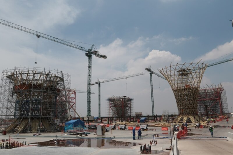 Construcción del Aeropuerto Internacional Felipe Ángeles (AIFA)