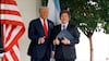 Trump recibe a Milei en la Casa Blanca; “es un gran líder”, dice