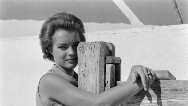 La actriz Grace Kelly en una escena de la película "To Catch a Thief" (1955).