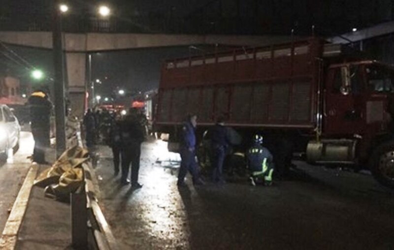 Accidente de camión en la Ciudad de México deja varios heridos