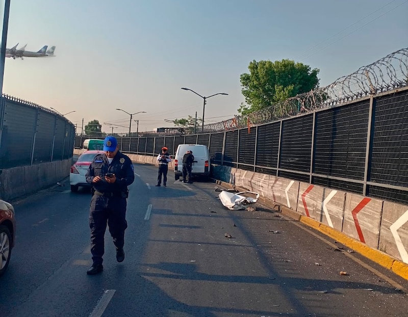 Accidente de coche en la Ciudad de México