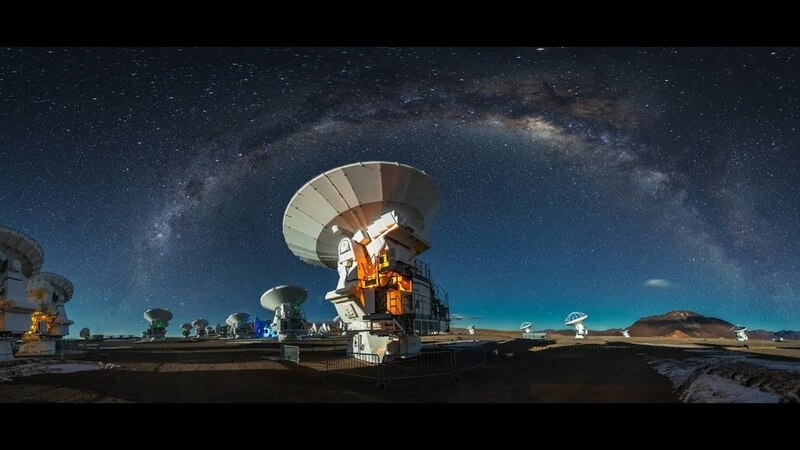 Observatorio ALMA en el desierto de Atacama