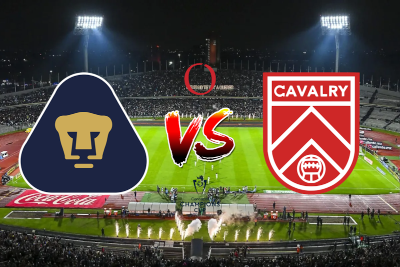 Pumas vs Cavalry FC | Concacaf Champions Cup. Horario, canal, tv, transmisión, cómo y dónde ver en vivo este partido