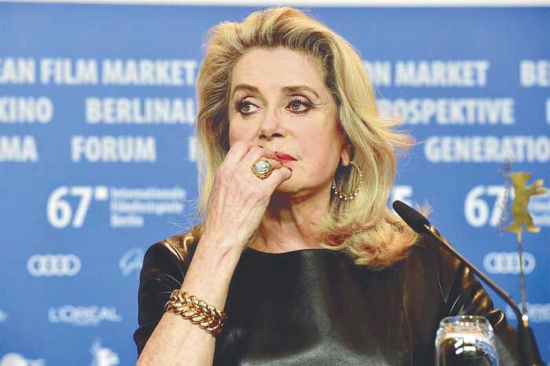 Catherine Deneuve en la Berlinale