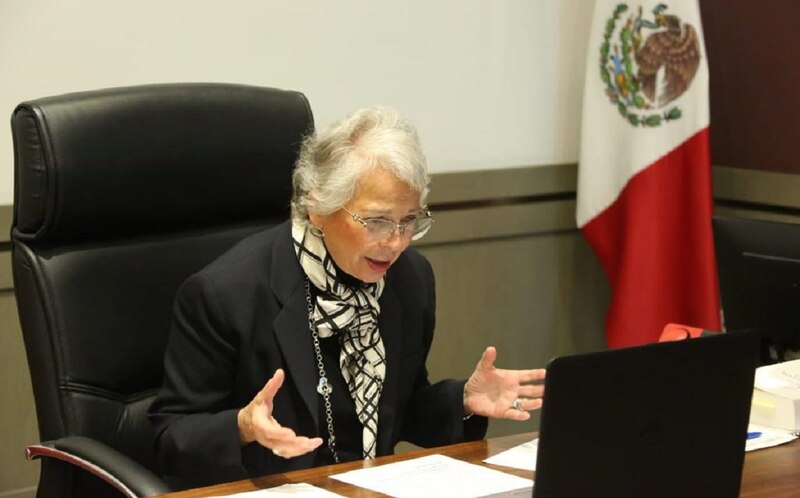 La jueza Sonia Sotomayor durante una videoconferencia