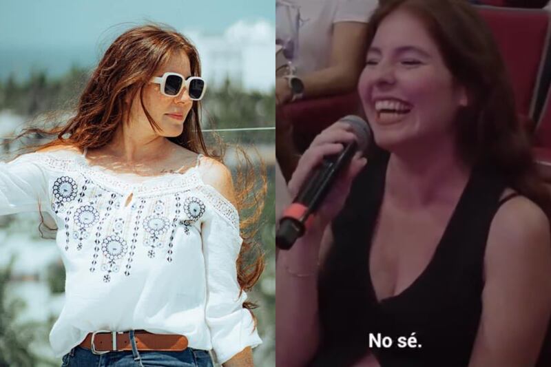 Natalia Montaño Ruelas . Entre risas, aseguró que "se la pasa tomando, comiendo y desayunando durante un show de Franco Escamilla.