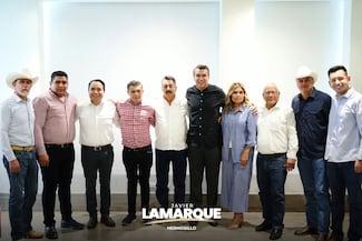 Javier Lamarque se reunió  con autoridades municipales de Sonora y dirigentes del PT