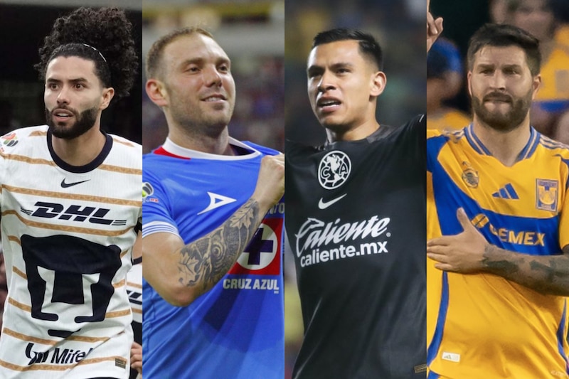 Cruz Azul, América, Pumas y Tigres buscan ser los grandes protagonistas de la fase de eliminación en el futbol mexicano.