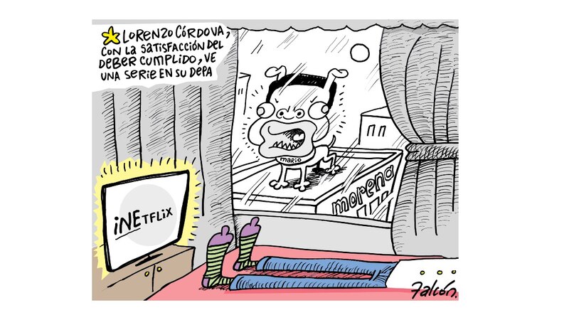 AMLO ve una serie en Netflix