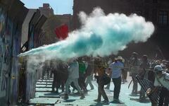 Violencia gubernamental vs marcha pacífica