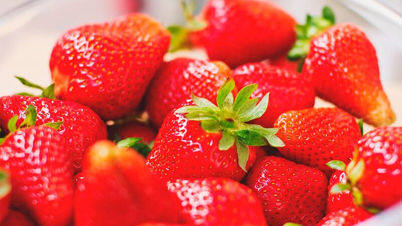 Fresas frescas