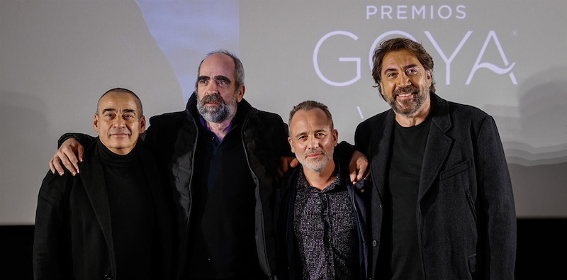 Actores españoles en la alfombra roja de los Premios Goya