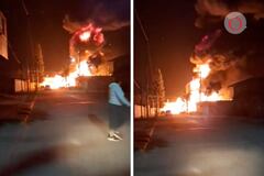 Alerta en Villagrán, Guanajuato: explota ducto; ocurrió presuntamente en toma clandestina