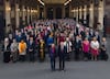 Sheinbaum recibe a embajadores y cónsules en Palacio Nacional