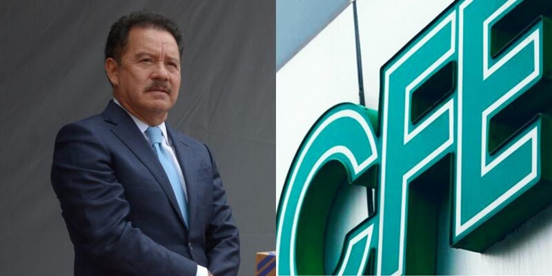 El director de la CFE, Manuel Bartlett, anuncia una nueva planta de energía en Puebla