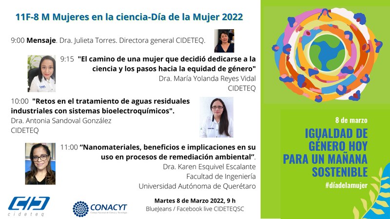 Title: 11F-8M Mujeres en la ciencia-Día de la Mujer 2022