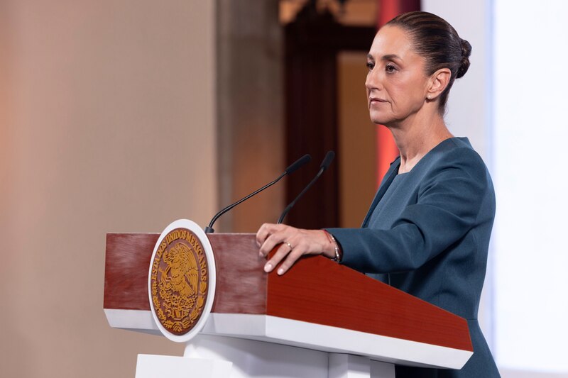 La Presidenta Claudia Sheinbaum señaló que la medida para sacar la comida chatarra de las escuelas, tiene una alta aprobación