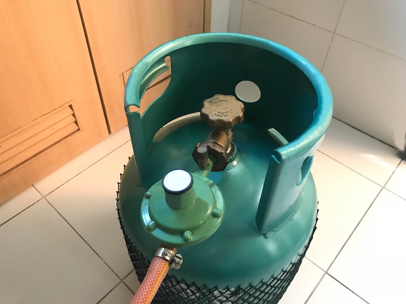 Cómo cambiar la bombona de gas butano
