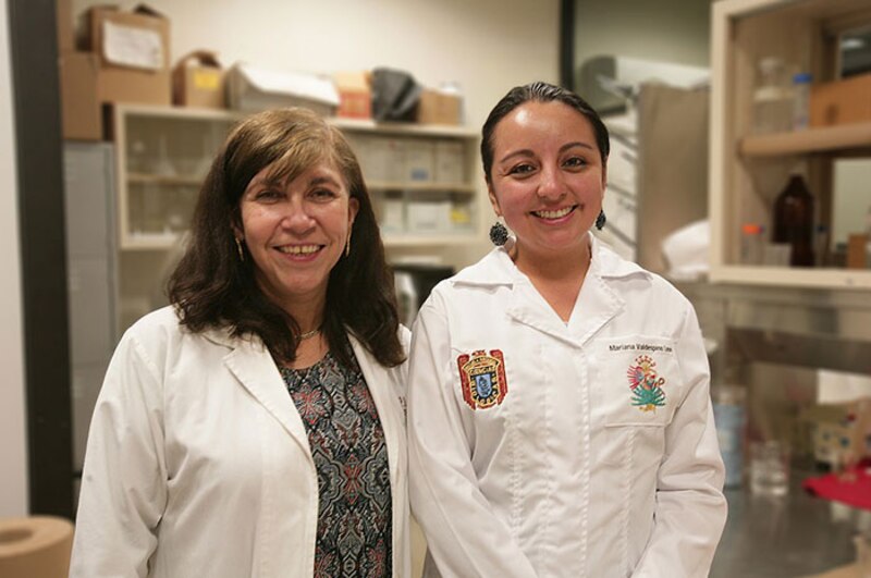 Investigadoras en el laboratorio