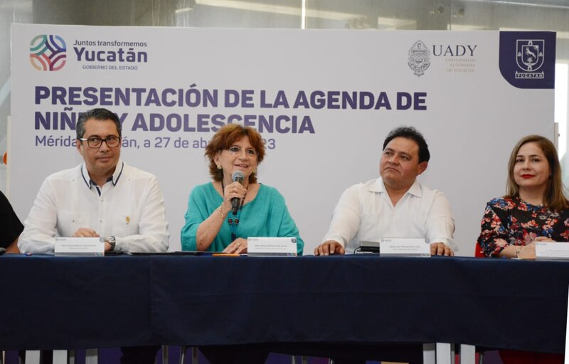 Presentación de la Agenda de Niñez y Adolescencia en Yucatán