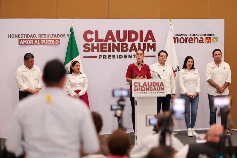 Title: Claudia Sheinbaum, precandidata de Morena a la presidencia de México