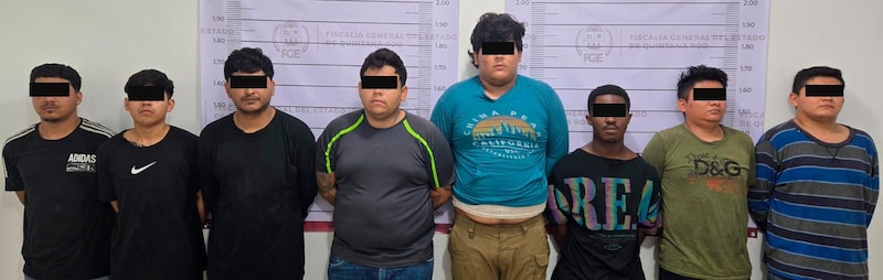Detenidos tras operativo del Grupo Interinstitucional en Chetumal por delitos como secuestro, tentativa de homicidio y narcomenudeo