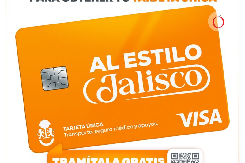 tarjeta única al estilo jalisco