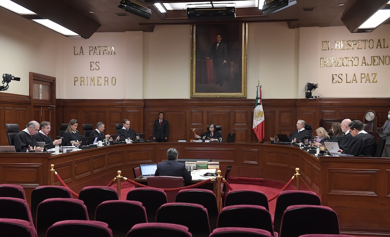 Title: Sesión de la Suprema Corte de Justicia de la Nación