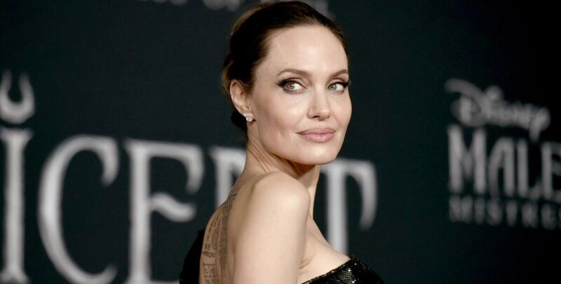 Angelina Jolie en el estreno de Maléfica: Maestra del Mal