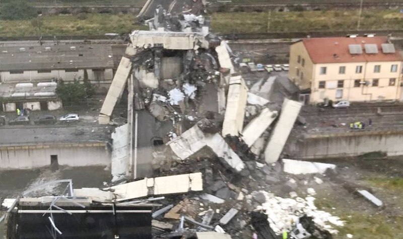 Colapso del puente Morandi