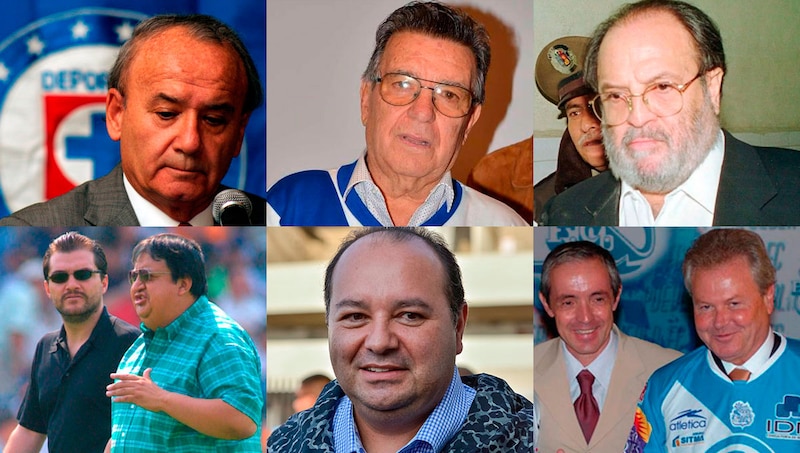 Los presidentes de los clubes de fútbol más importantes de Argentina