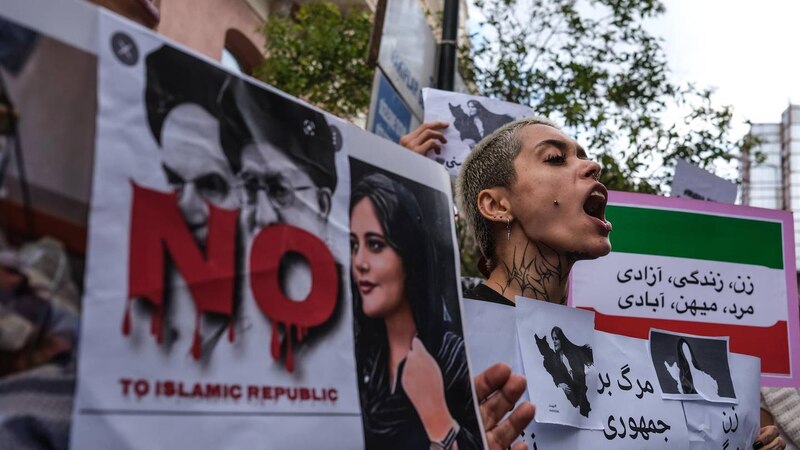 Protesta en Irán contra el gobierno