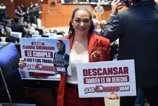 Aprobación de jornada laboral de 40 horas beneficiará a 13.4 millones de trabajadores en México: Olga Sosa