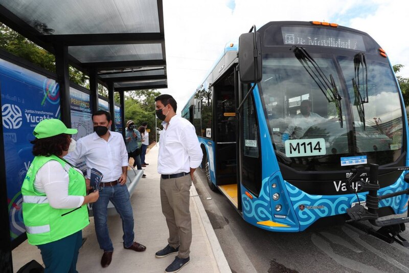 Nuevo autobús para personas con discapacidad en Mérida