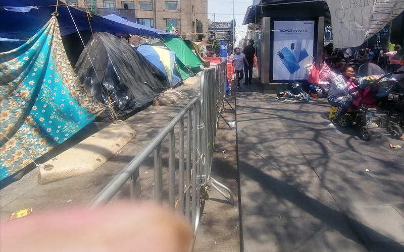 Protesta en la Ciudad de México