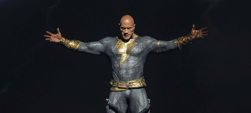 The Rock como Black Adam