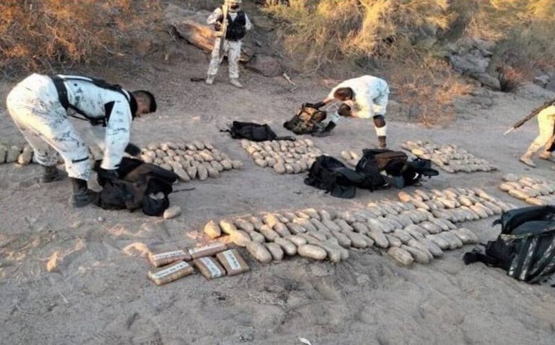 Decomiso de droga en la frontera