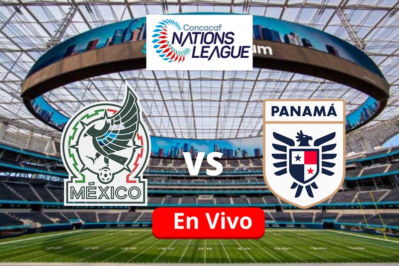 Horario y dónde ver el partido México vs Panamá de la Concacaf Nations League