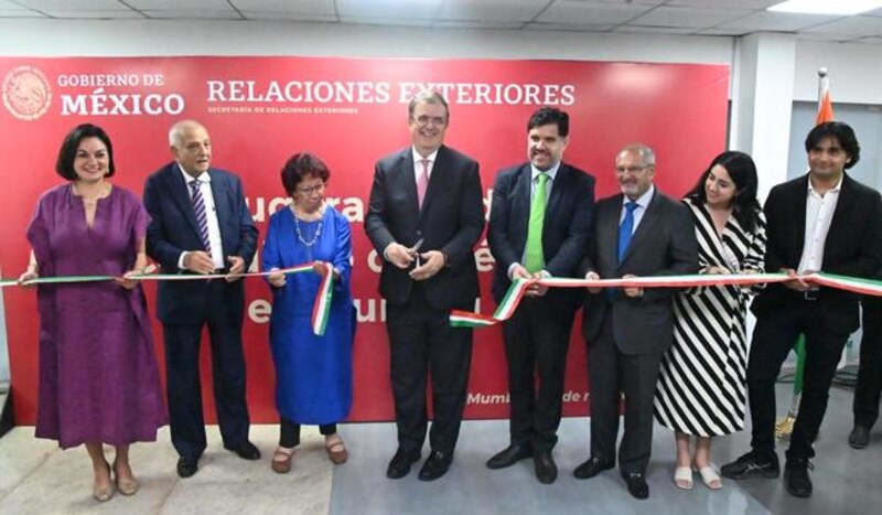 Inauguración de la nueva sede de la Secretaría de Relaciones Exteriores en Mumbai