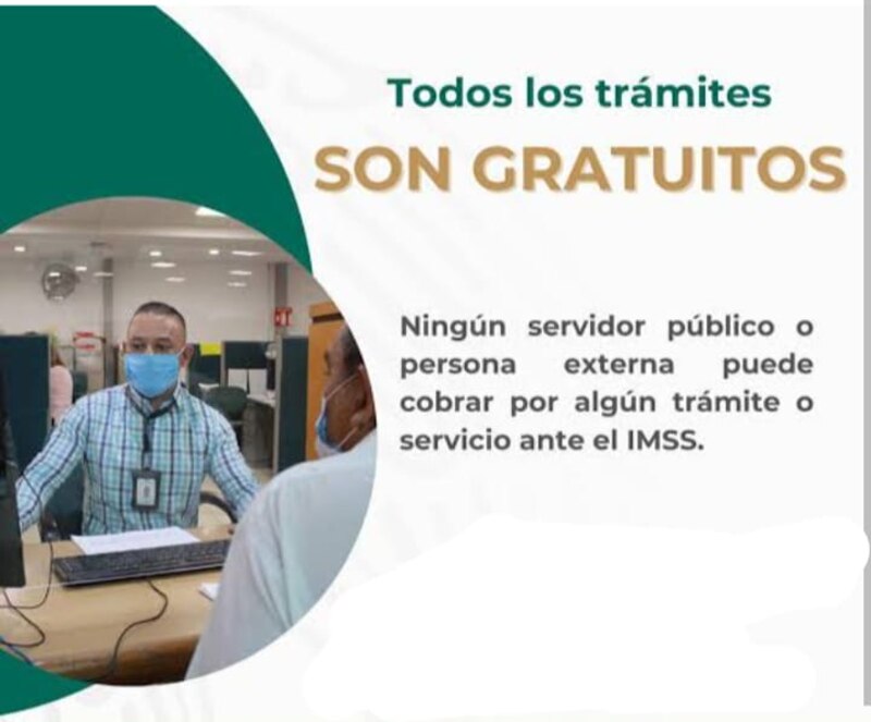 Trámites gratuitos en el IMSS