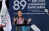 Sheinbaum inaugura la 89 Convención Bancaria en Cancún; “Nos hace falta crecer económicamente” indicó