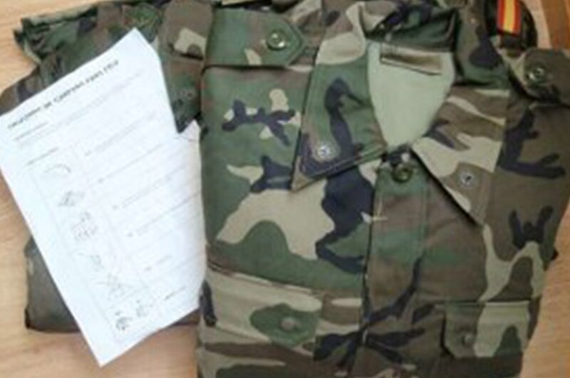 Uniforme militar español
