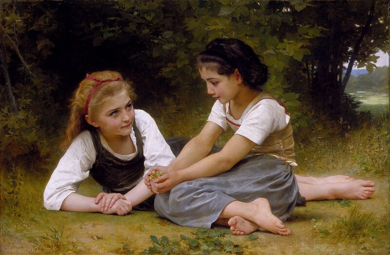 Las dos niñas