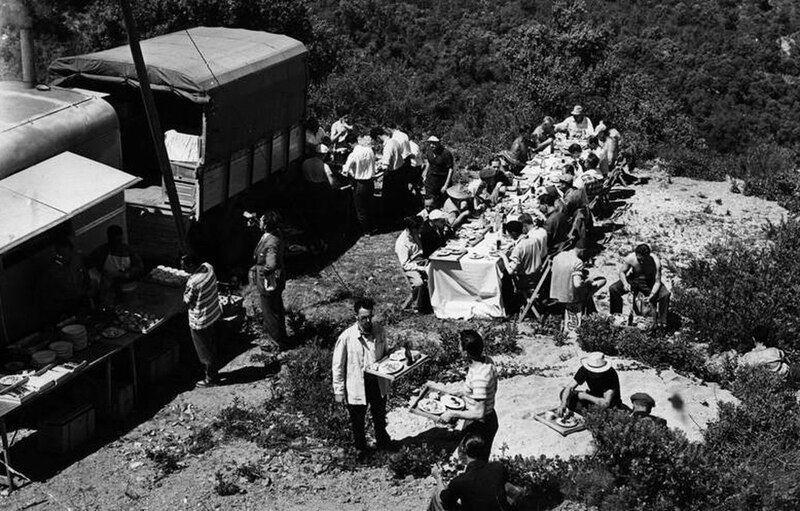 Comida al aire libre en España