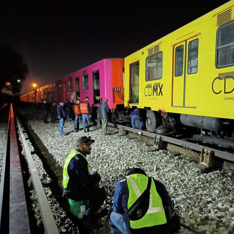 Trenes del Metro de la Ciudad de México